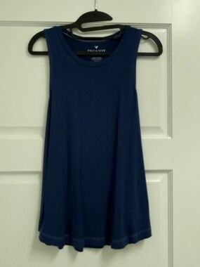 American Eagle Soft & Sexy Tank Navy Size Small